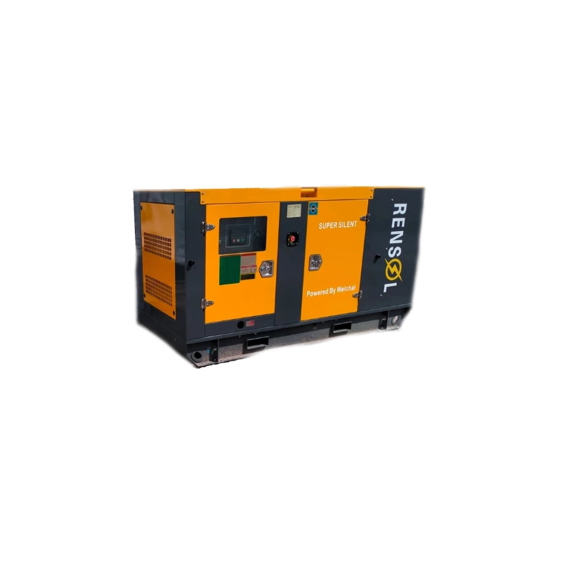 Дизельный генератор Rensol RW25HC в кожухе