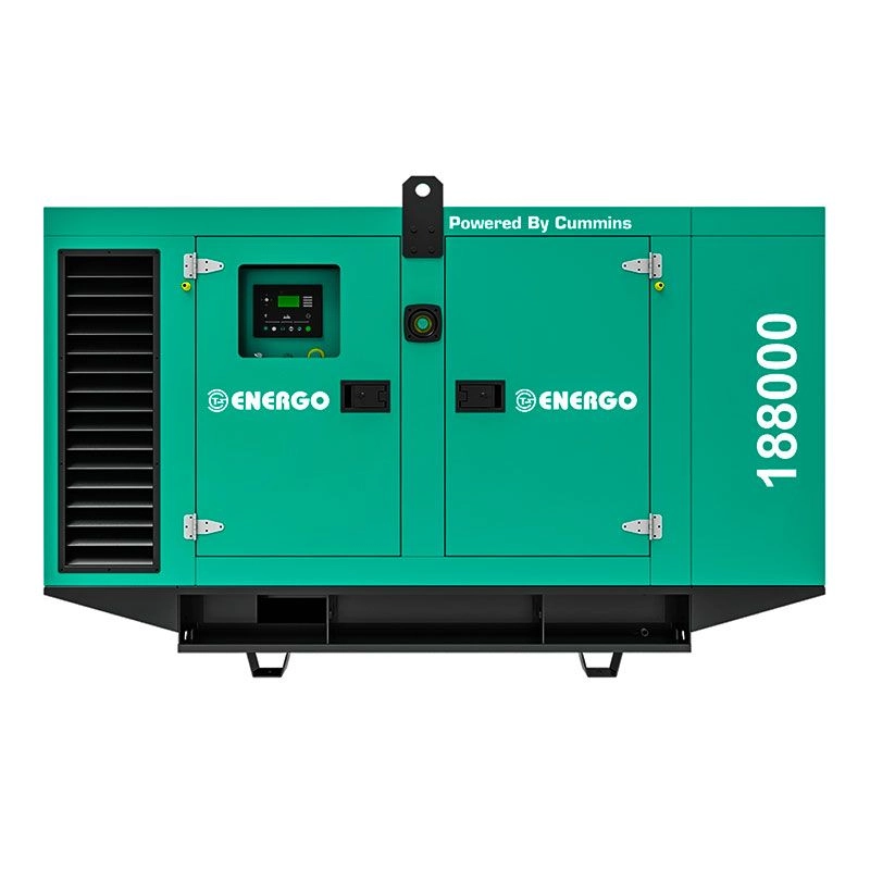 Дизельный генератор ENERGO AD200-T400C-S в кожухе