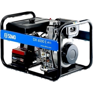 Дизельный генератор SDMO DX 6000E XL C
