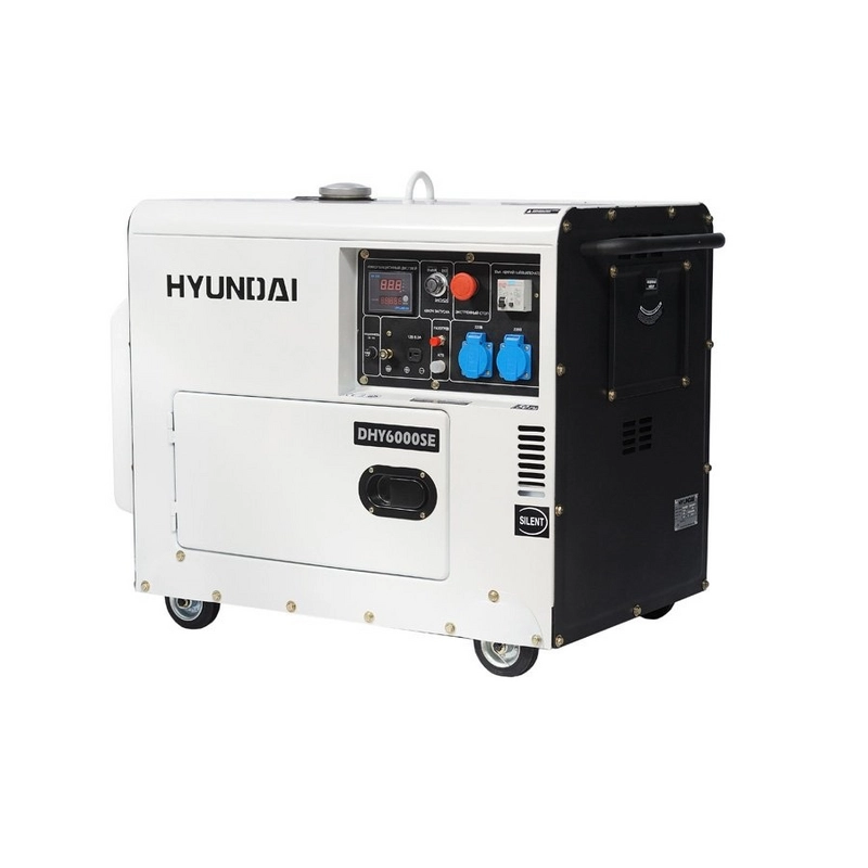 Дизельный генератор Hyundai DHY 6000SE