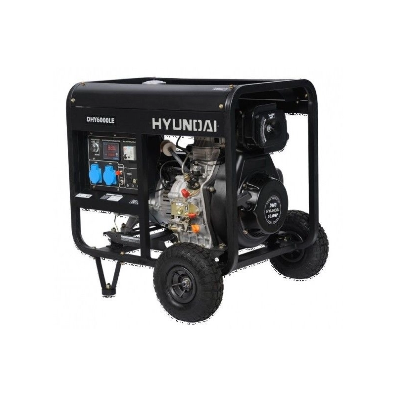 Дизельный генератор Hyundai DHY 6000LE