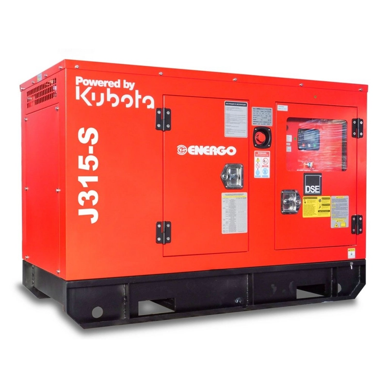 Дизельный генератор Energo J315-S в кожухе