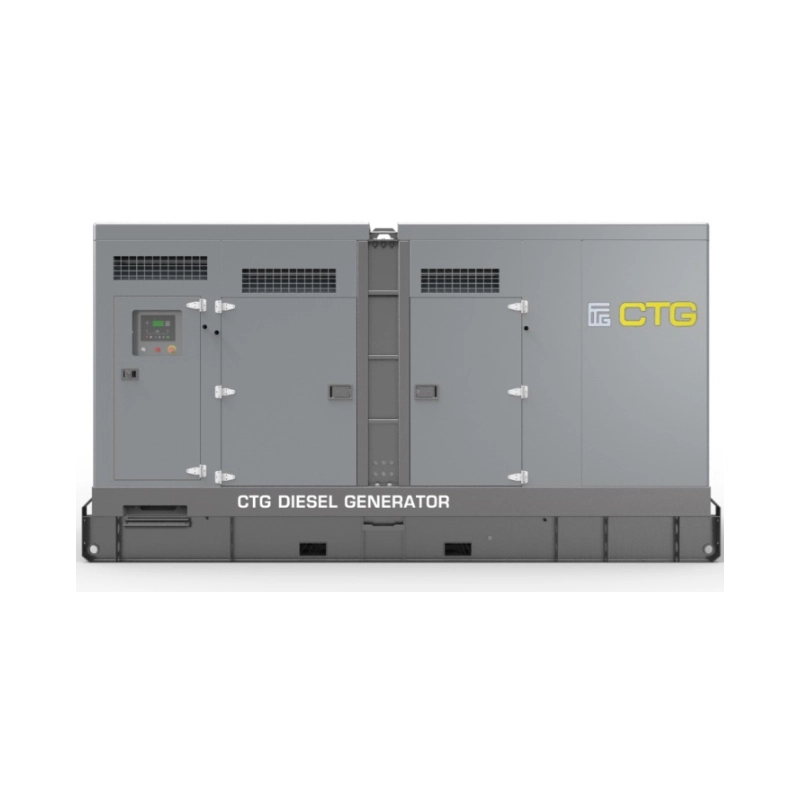 Дизельный генератор CTG 330C в кожухе