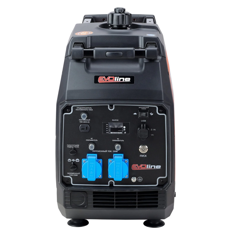 Инверторный бензиновый генератор EVOline BQH 4000 E (Zongshen)